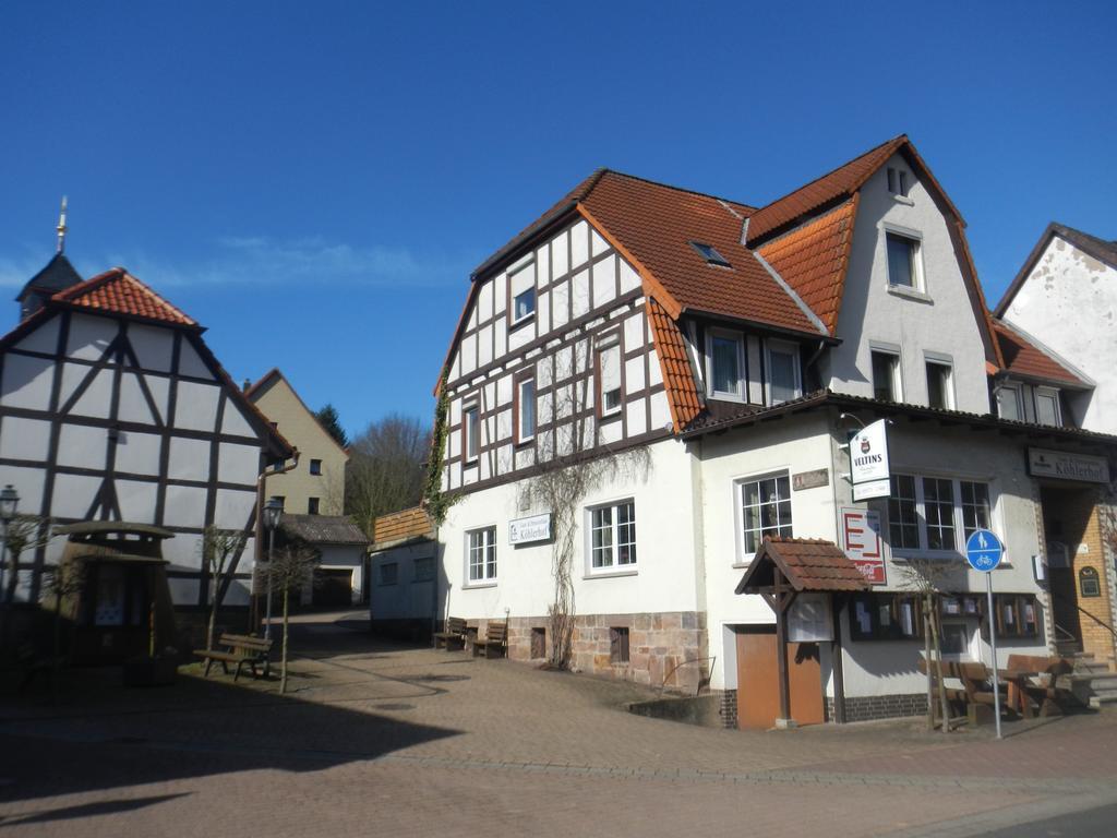 Gasthaus Koehlerhof Delliehausen Exterior foto